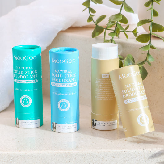 MooGoo Deodorant Stick - Lemon Myrtle 65g