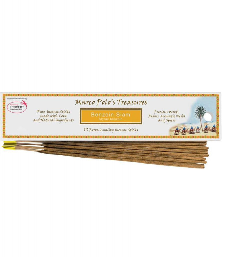 Marco Polo’s Treasures Benzoin Siam (Styrax) - x10 Sticks
