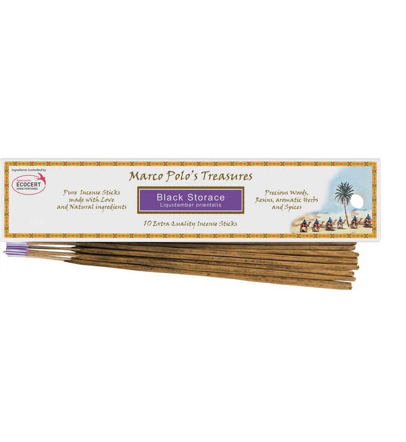 Marco Polo’s Treasures Black Storace (Oriental Sweet Gum) - x10 Sticks