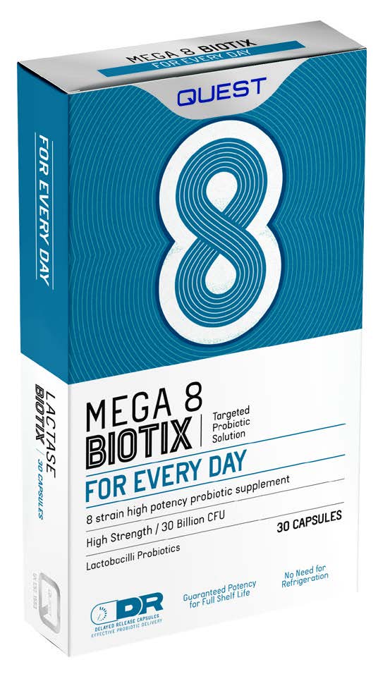 Quest Mega8Biotix – 30 Capsules