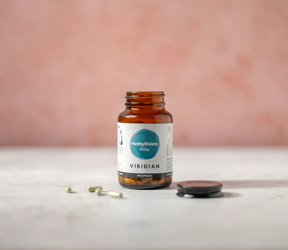 Viridian Methylfolate 400ug 90 Capsules