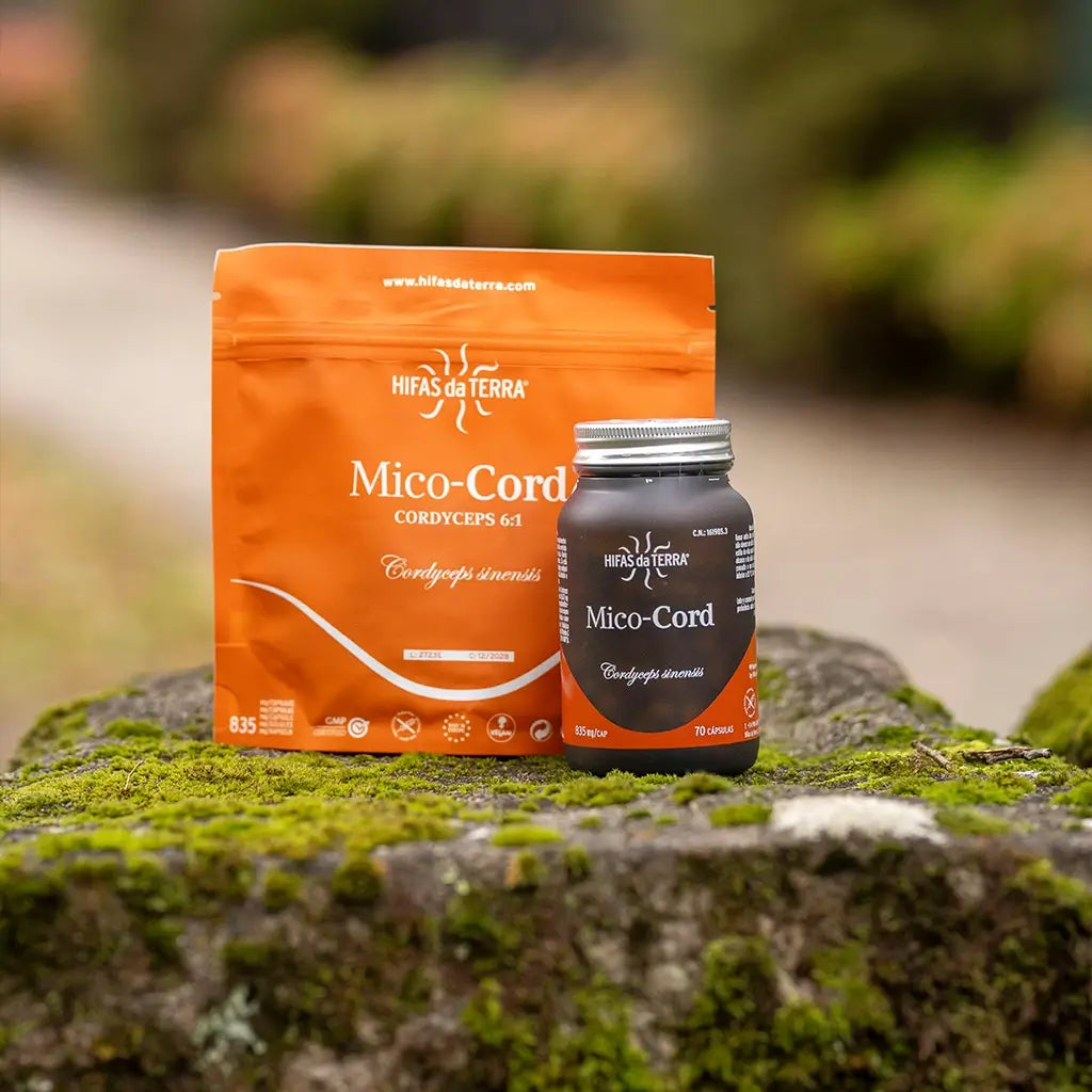 Hifas Da Terra Mico-Cord Pure Cordyceps fungus extract in capsules