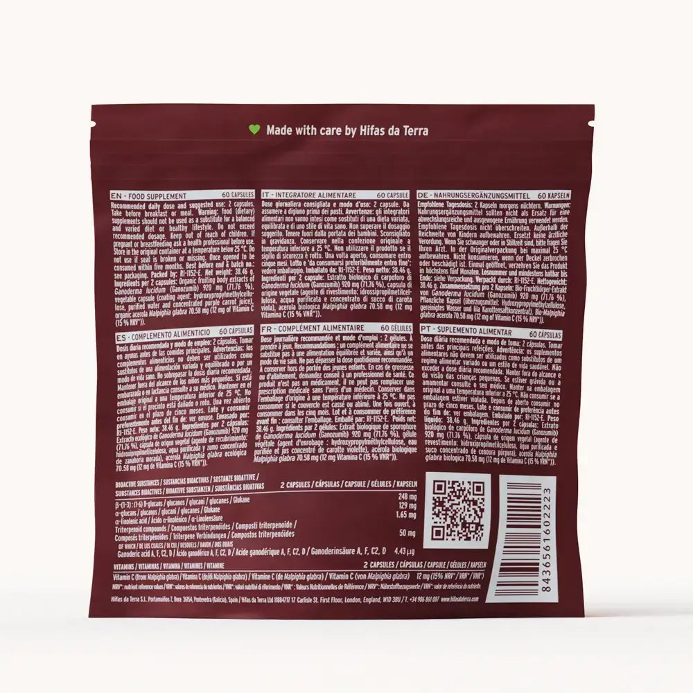 Hifas Da Terra Mico-Rei Pure Organic Extract of Reishi