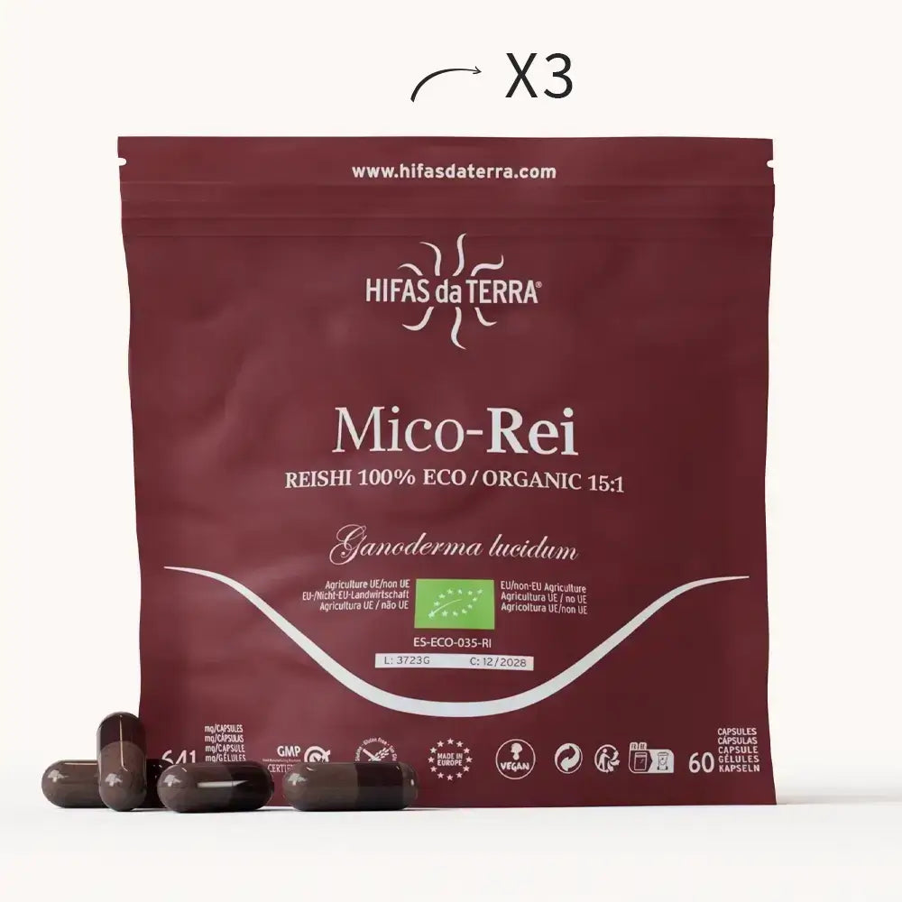 Hifas Da Terra Mico-Rei Pure Organic Extract of Reishi