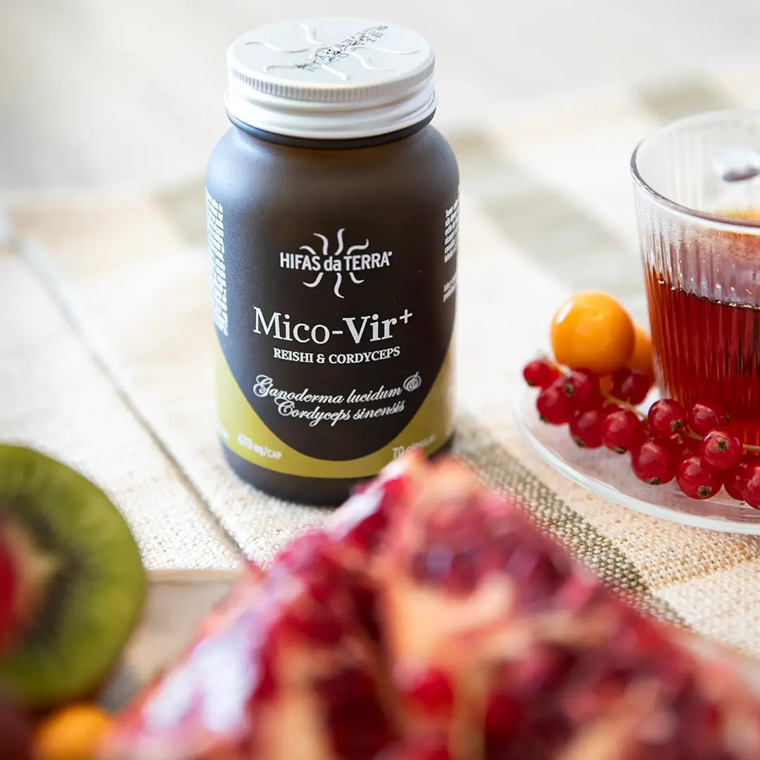 Hifas Da Terra Mico-Vir+ Pure Extracts of Reishi and Cordyceps