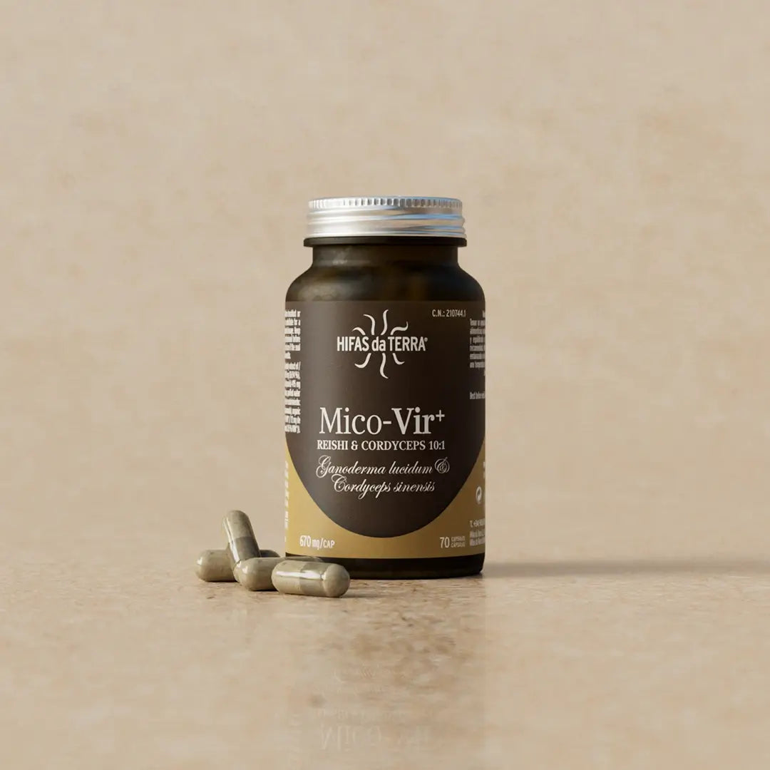 Hifas Da Terra Mico-Vir+ Pure Extracts of Reishi and Cordyceps