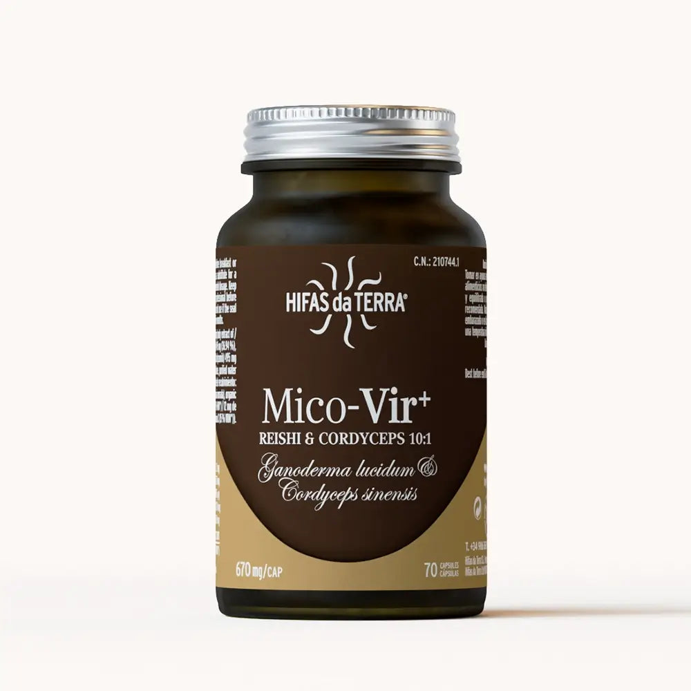 Hifas Da Terra Mico-Vir+ Pure Extracts of Reishi and Cordyceps