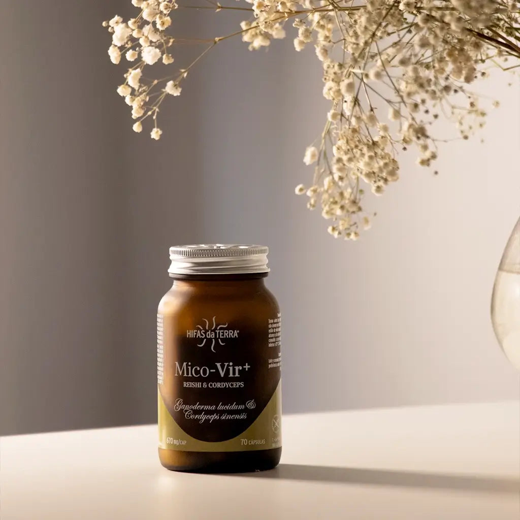 Hifas Da Terra Mico-Vir+ Pure Extracts of Reishi and Cordyceps