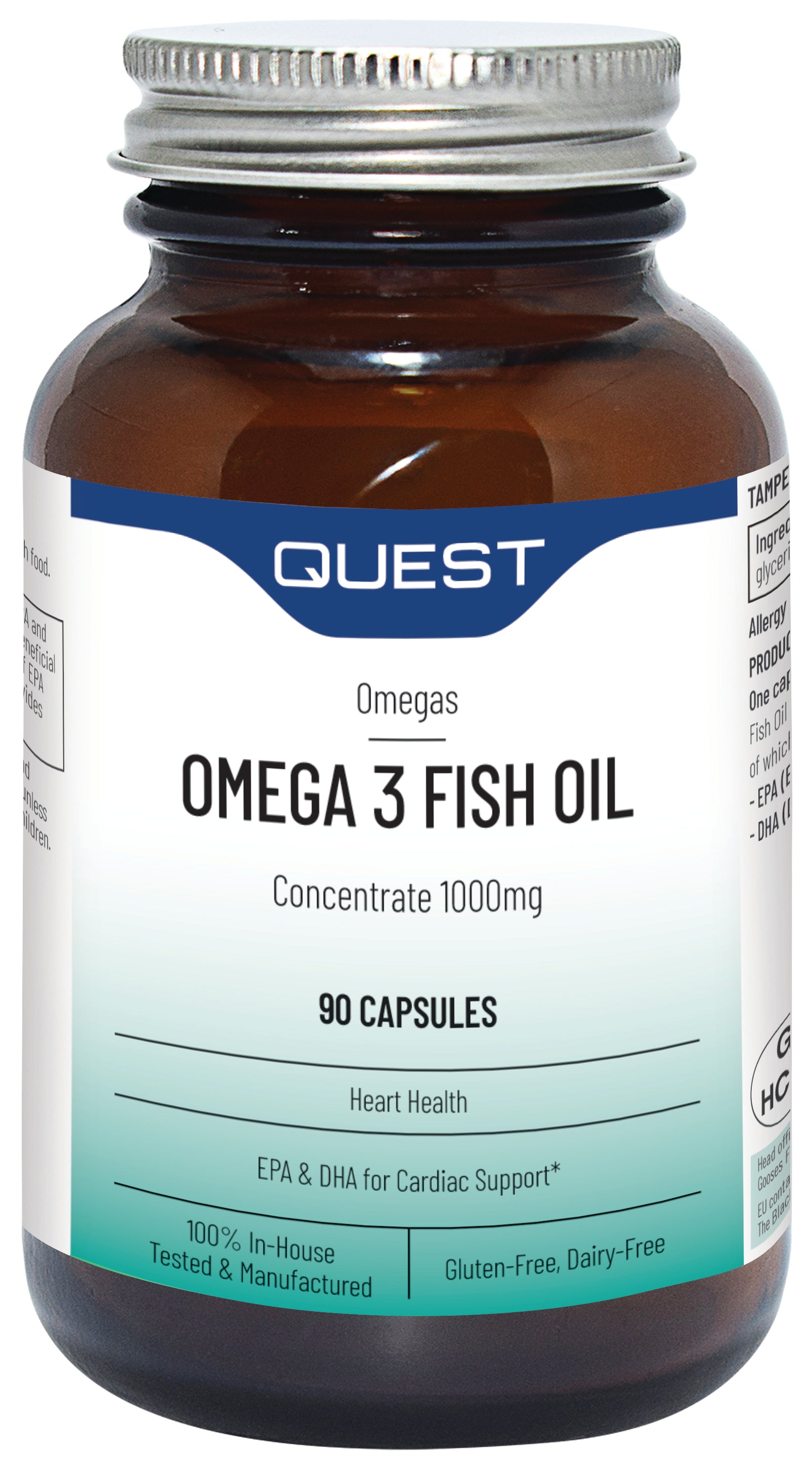 Quest Omega 3 Fish Oil 1000mg 45+45