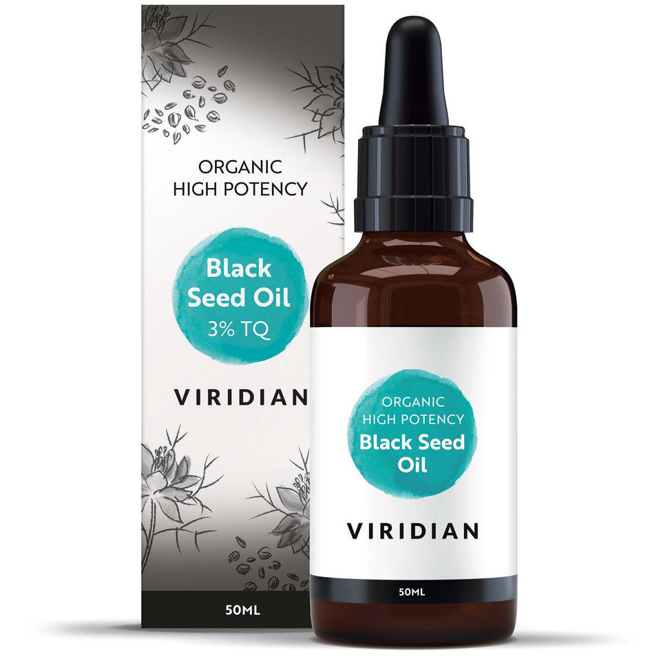 Viridian Organic High Potency Black Seed Oil 50ml