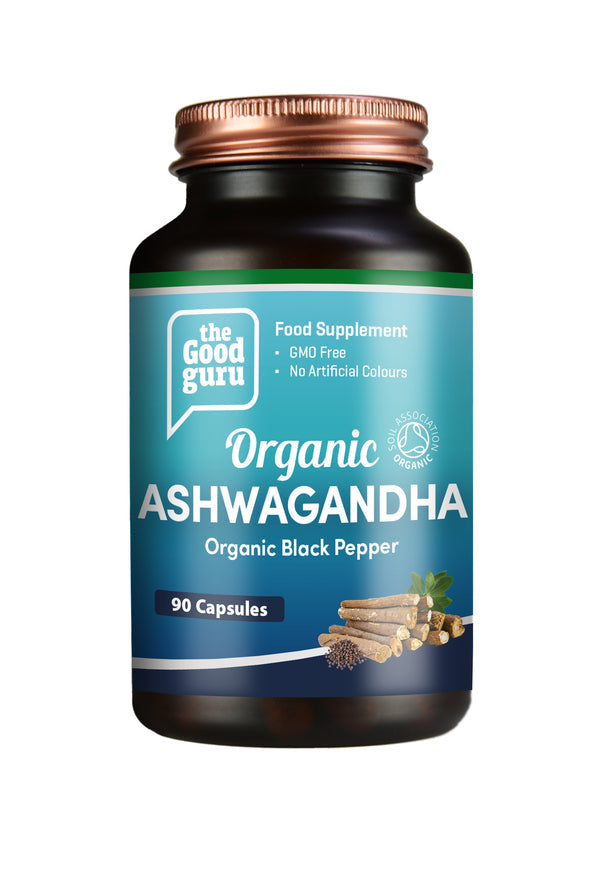The Good Guru Organic Ashwagandha + Organic Black Pepper