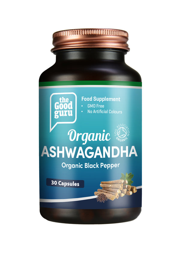 The Good Guru Organic Ashwagandha + Organic Black Pepper