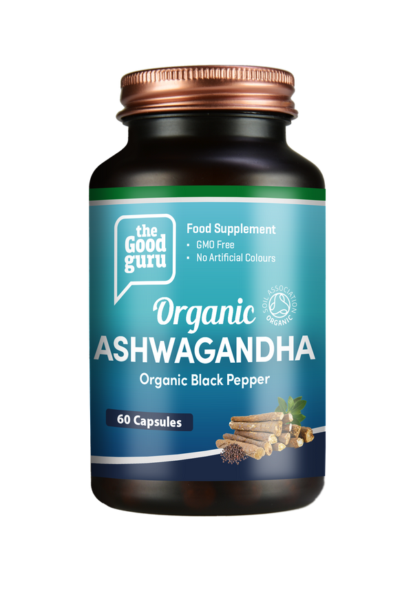The Good Guru Organic Ashwagandha + Organic Black Pepper