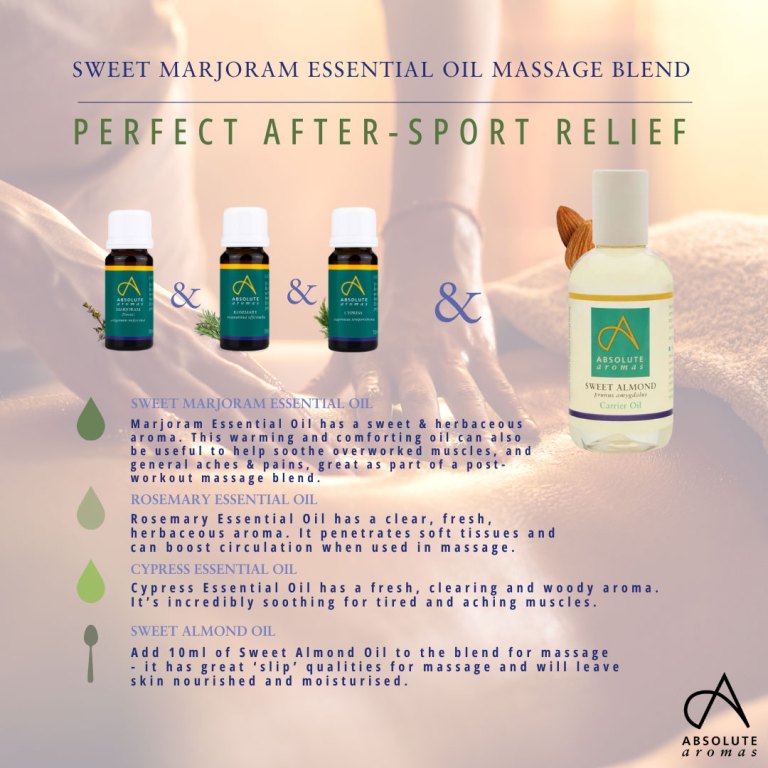 Absolute Aromas Marjoram Sweet Essential Oil