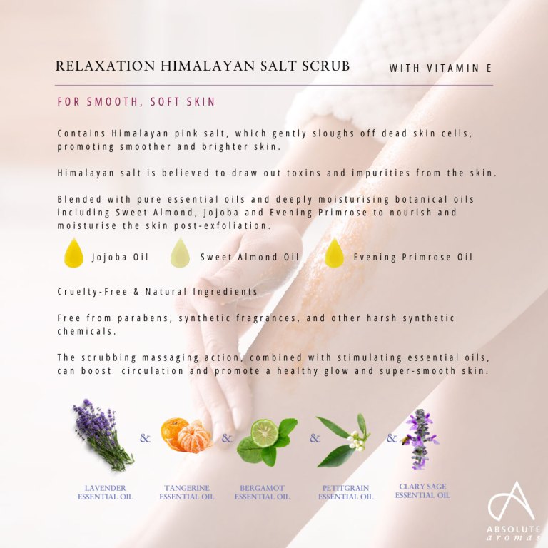 Absolute Aromas Relaxation Himalayan Salt Scrub