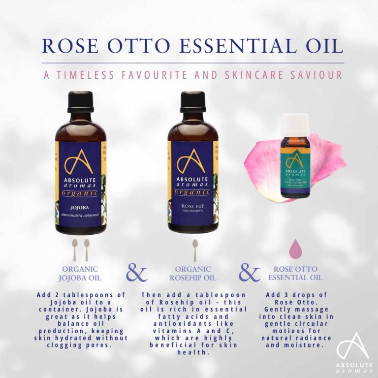 Absolute Aromas Rose Otto Essential Oil