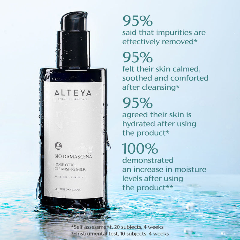 Alteya Organics Bio Damascena Organic Rose Otto Cleansing Milk 200ml