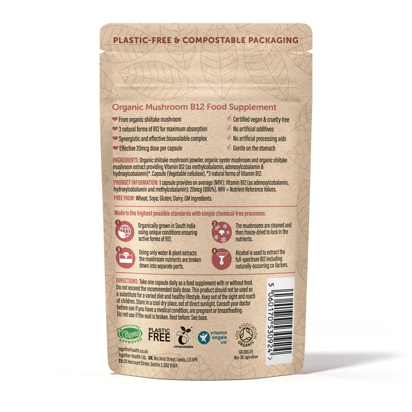 Together Health Organic Vitamin B12 60's