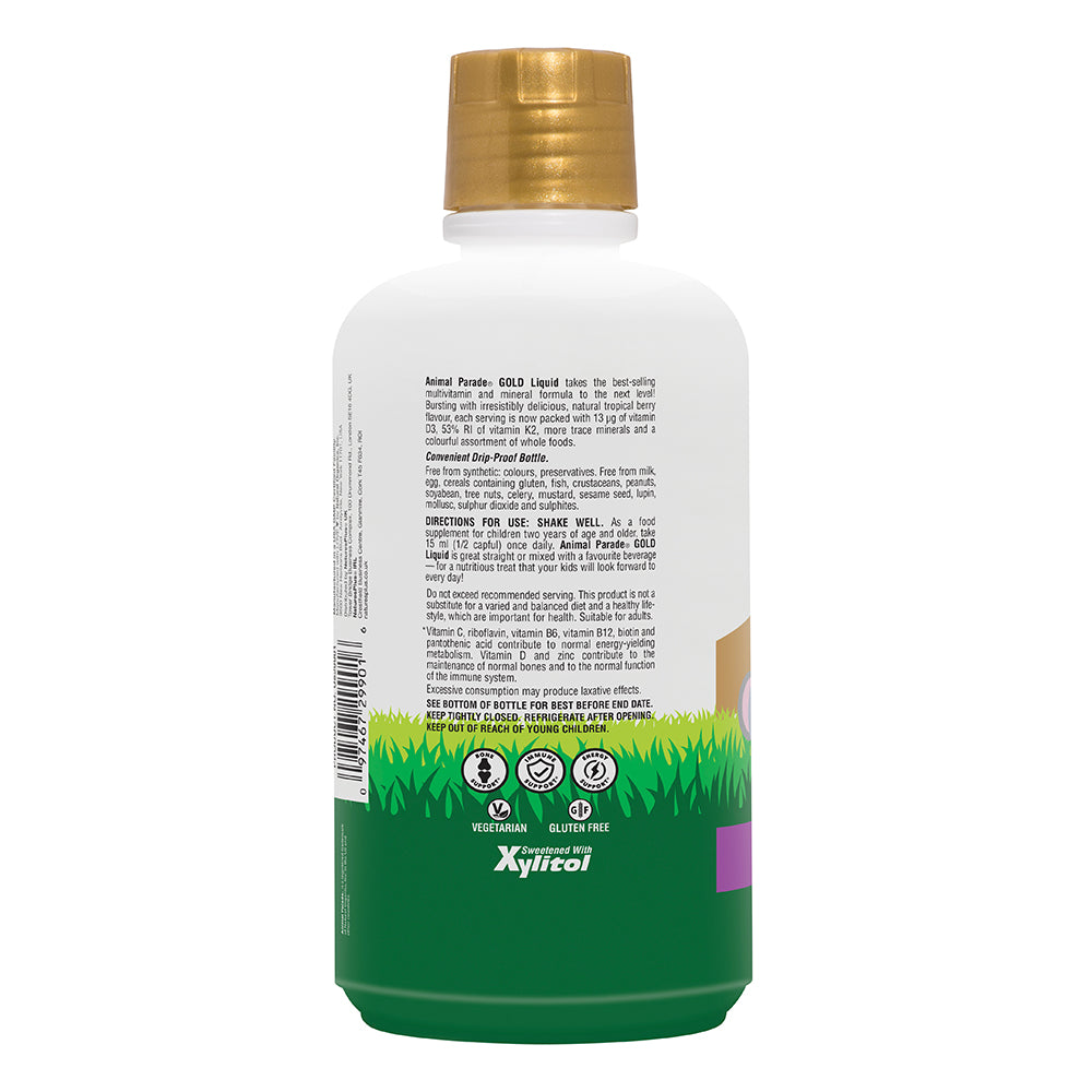 NaturesPlus Animal Parade® GOLD Multivitamin Children’s Liquid