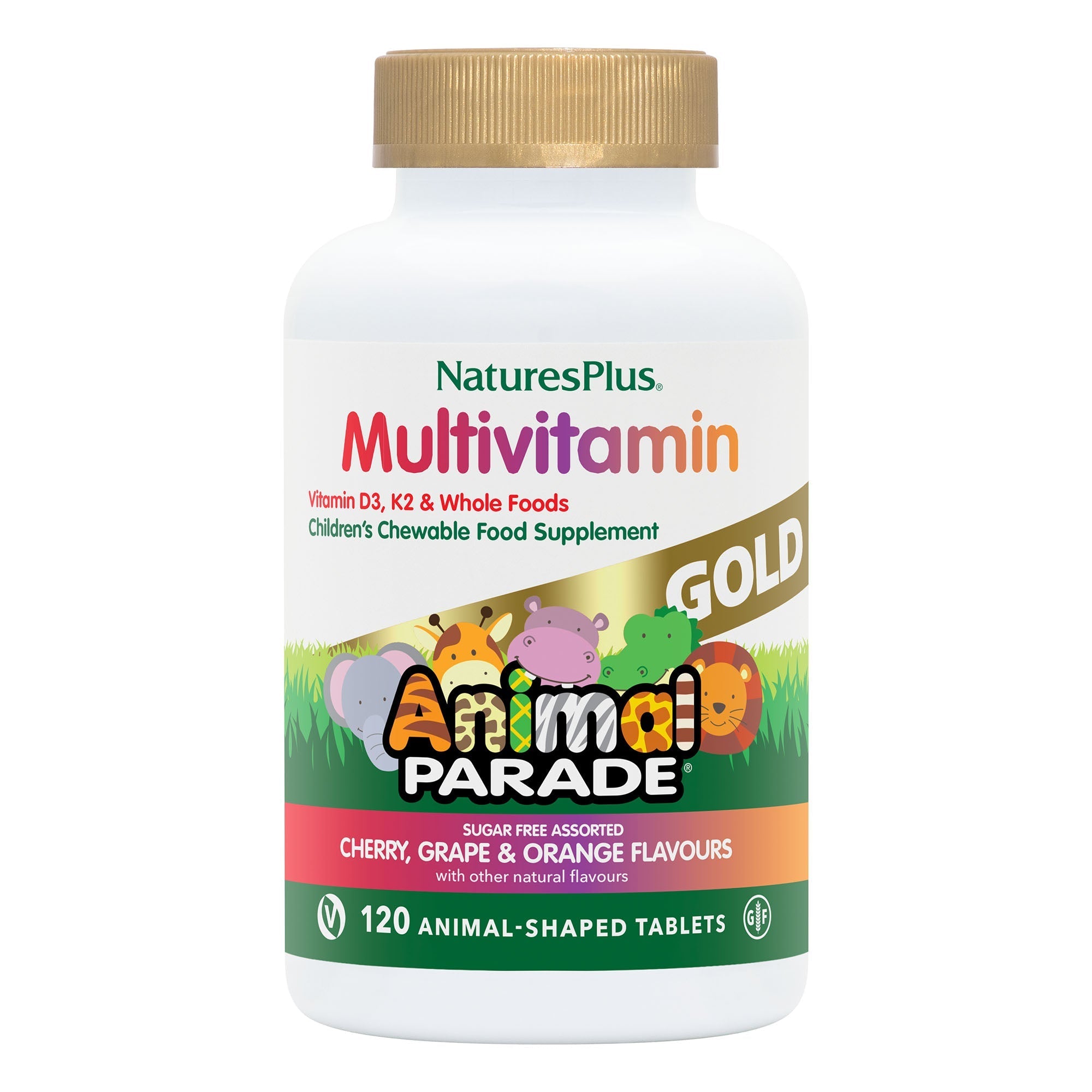 NaturesPlus Animal Parade® GOLD Multivitamin Childrens Chewables - Assorted