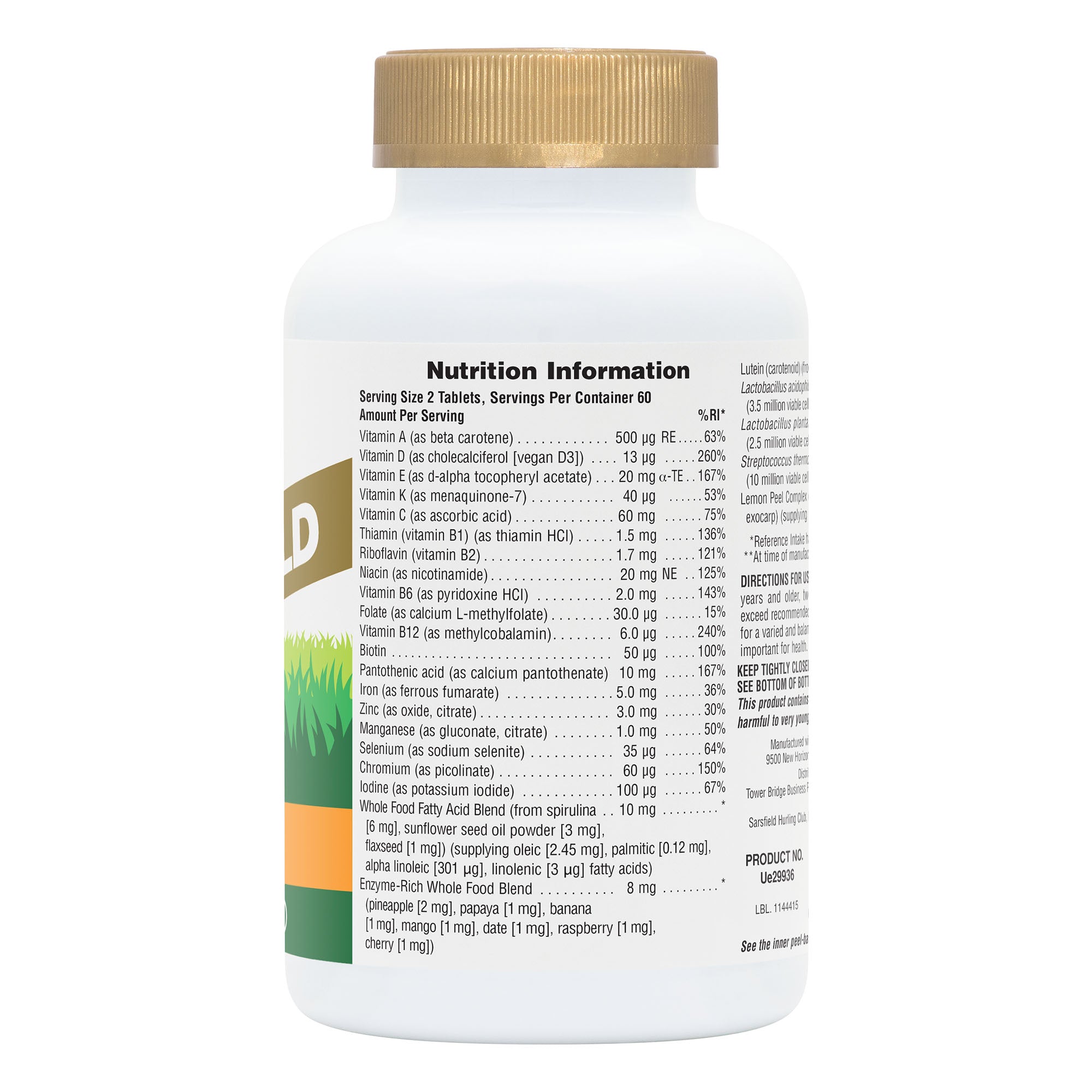 NaturesPlus Animal Parade® GOLD Multivitamin Children's Chewables - Orange