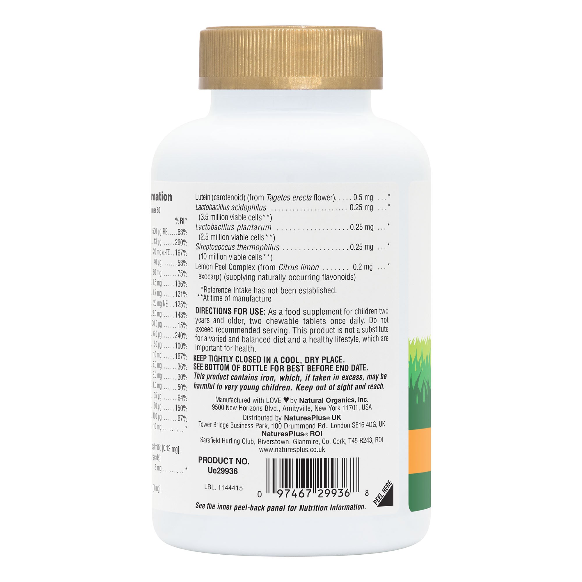 NaturesPlus Animal Parade® GOLD Multivitamin Children's Chewables - Orange