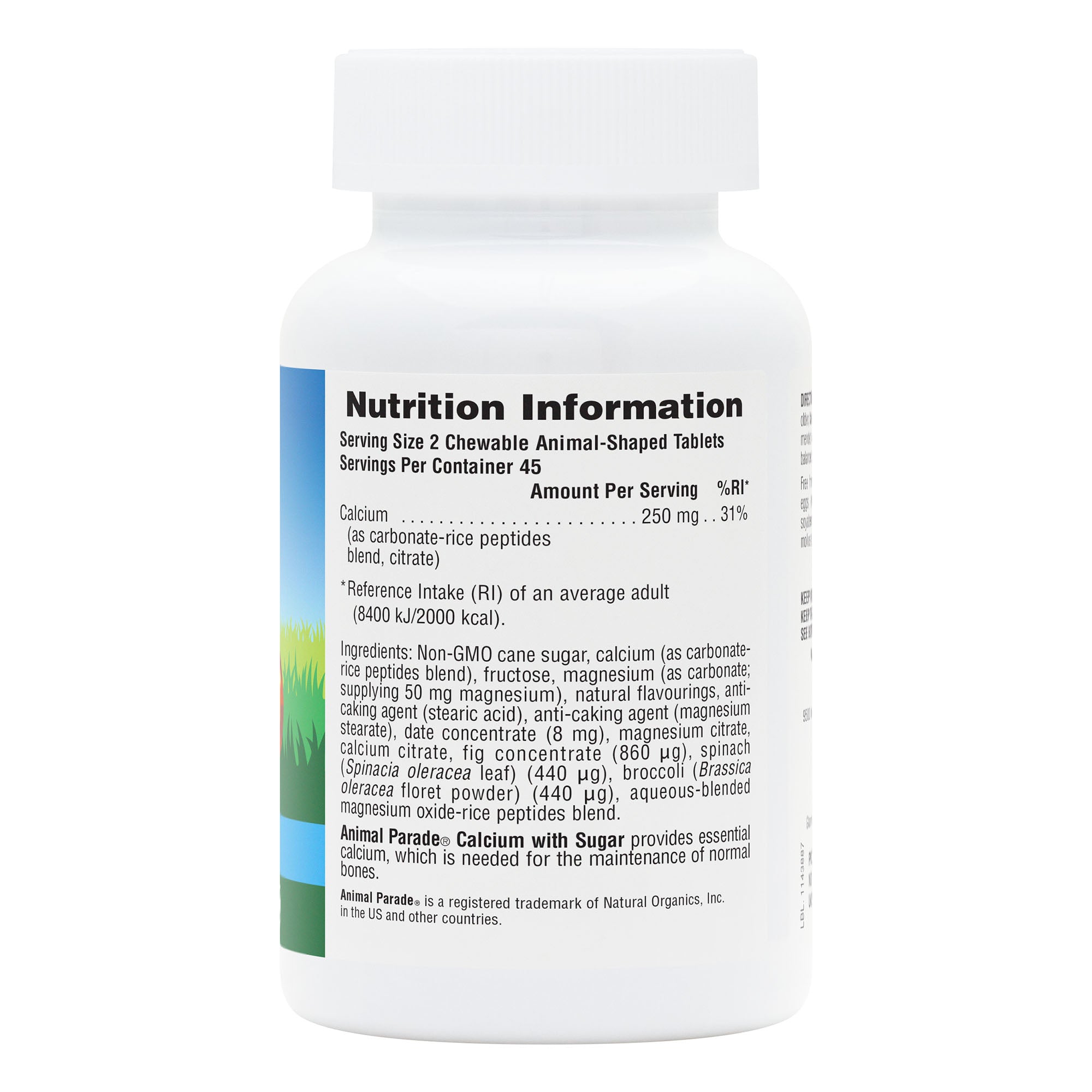 NaturesPlus Animal Parade® Calcium Children's Chewables