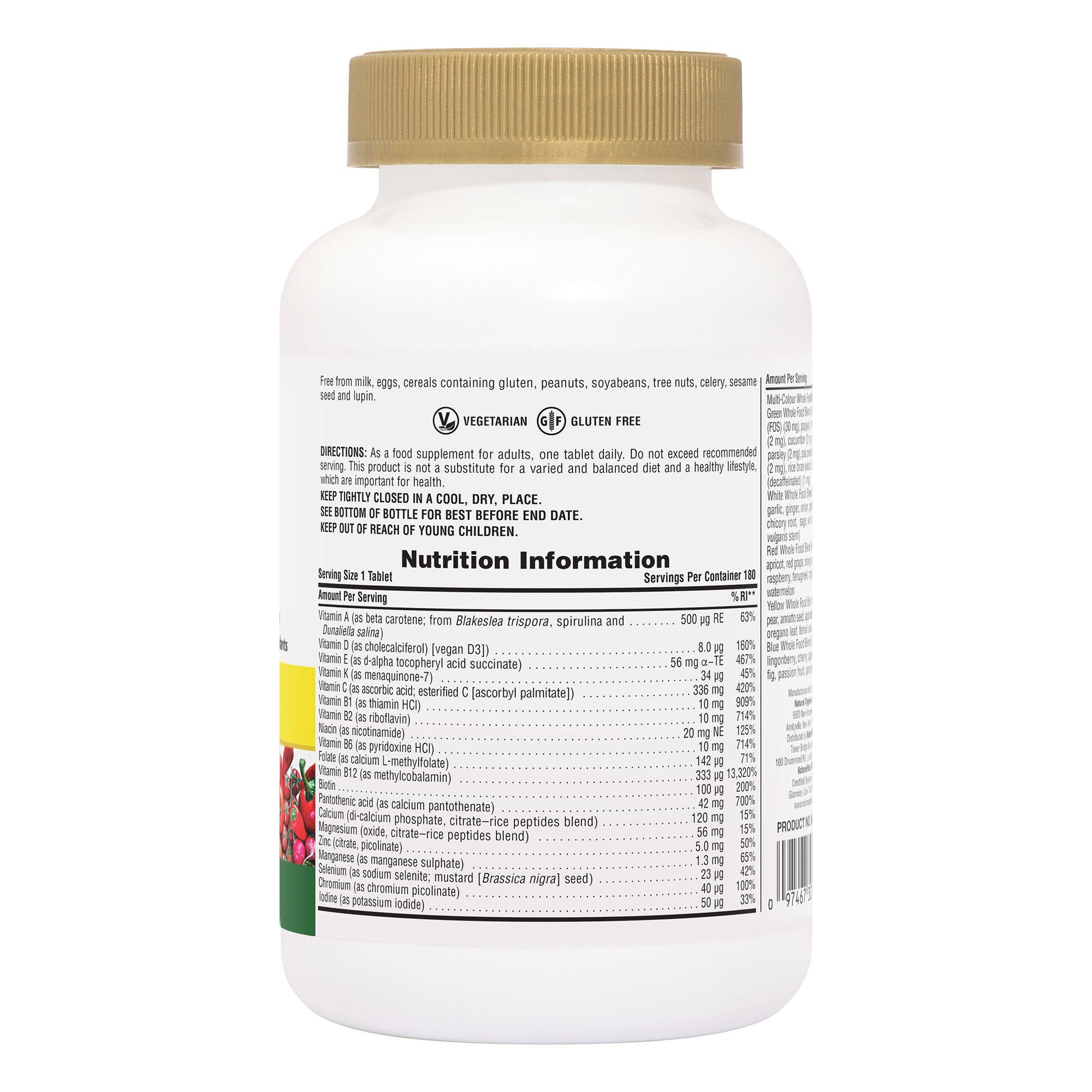 NaturesPlus Source of Life® GOLD Multivitamin Tablets