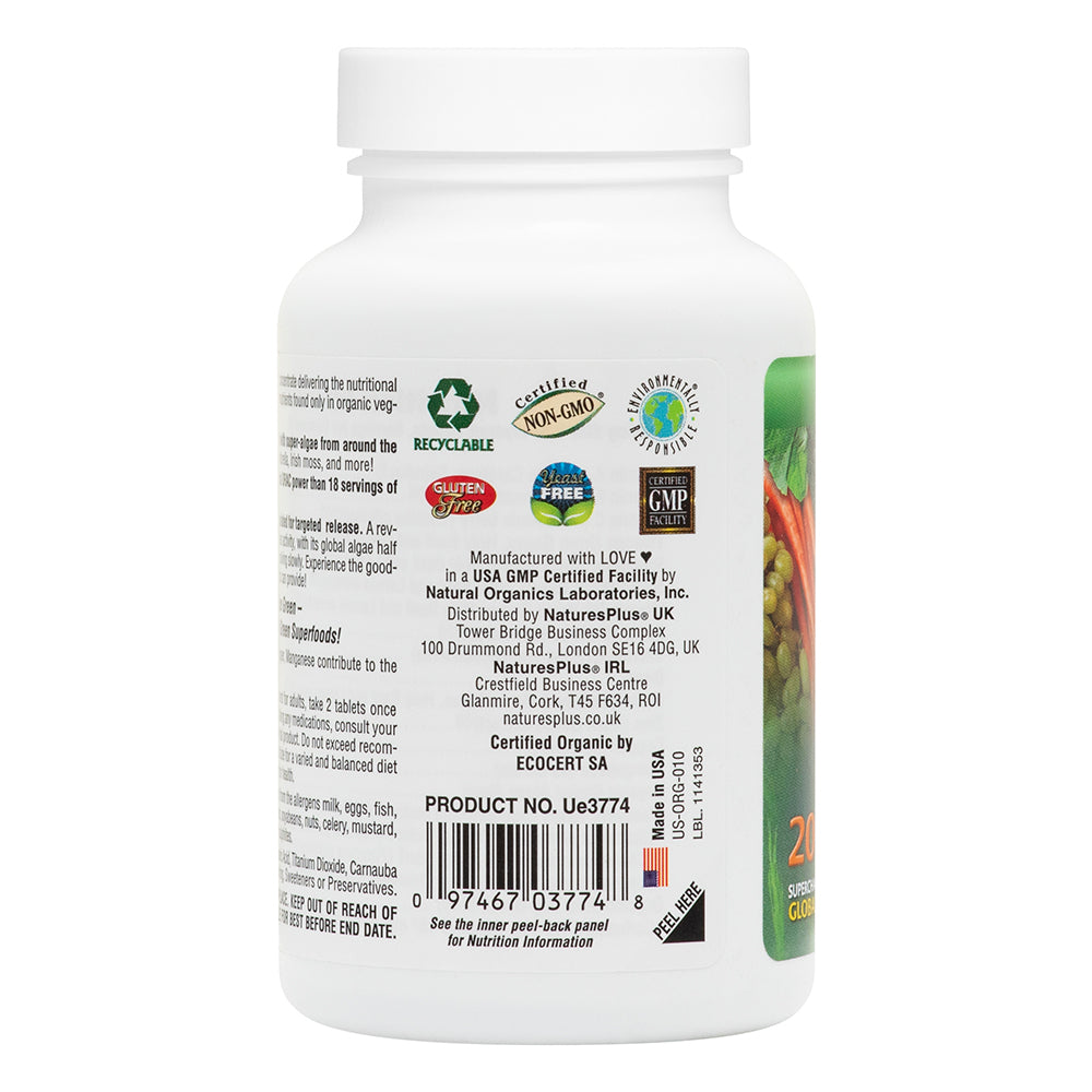 NaturesPlus Ultra Juice Green® Bi-Layered 90 Tablets