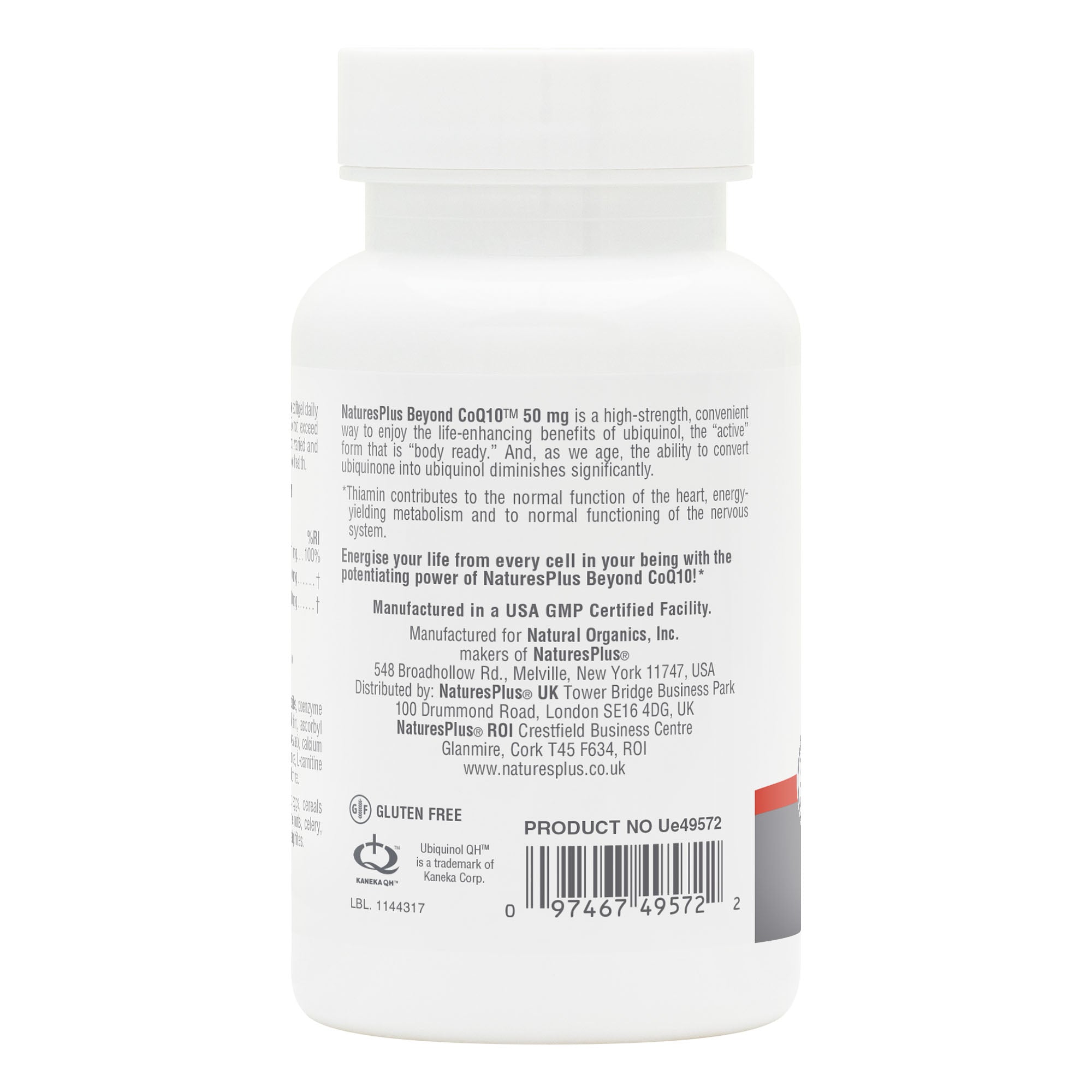 Natures Plus Beyond CoQ10® 50 mg Softgels