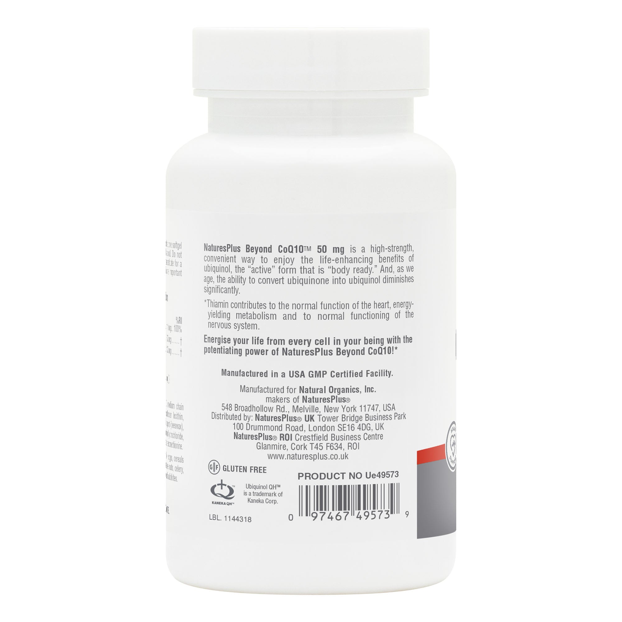 Natures Plus Beyond CoQ10® 50 mg Softgels