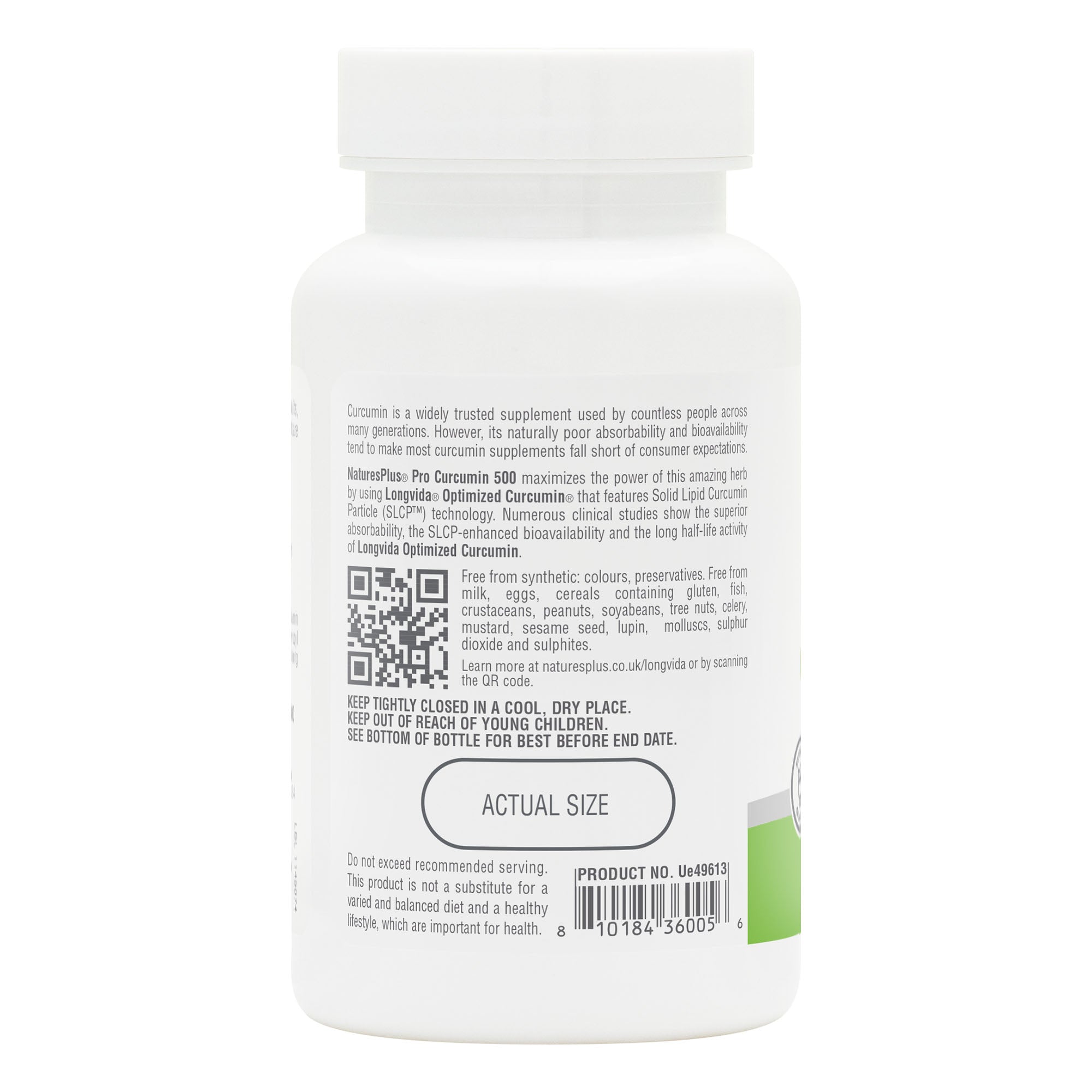 NaturesPlus PRO Curcumin Longvida® 500mg