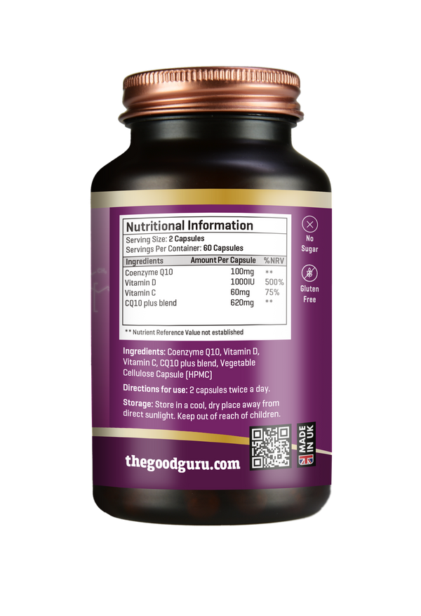 The Good Guru Advanced Co-Enzyme CoQ10