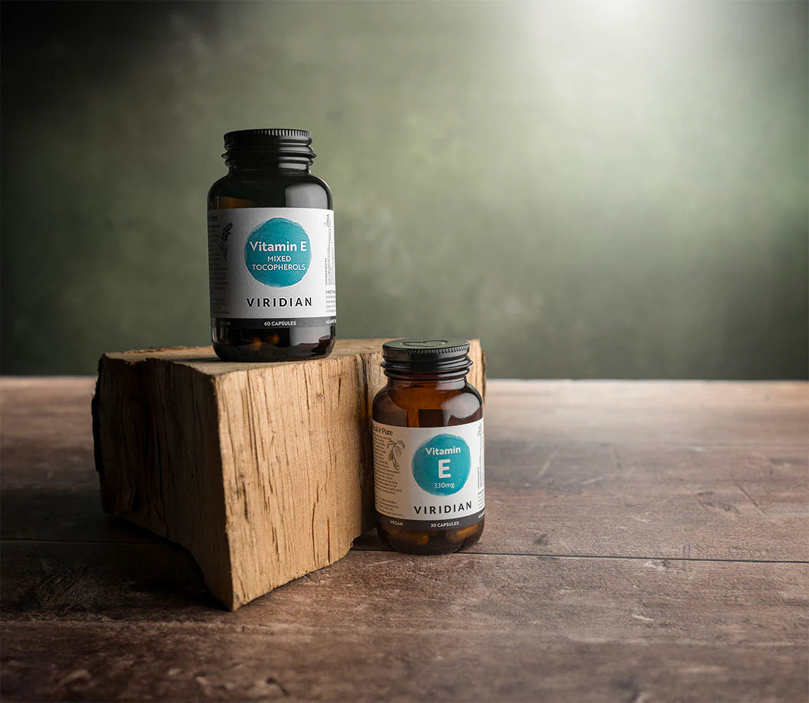 Viridian Mixed Vitamin E tocopherols / tocotrienols - 60 Veg Caps