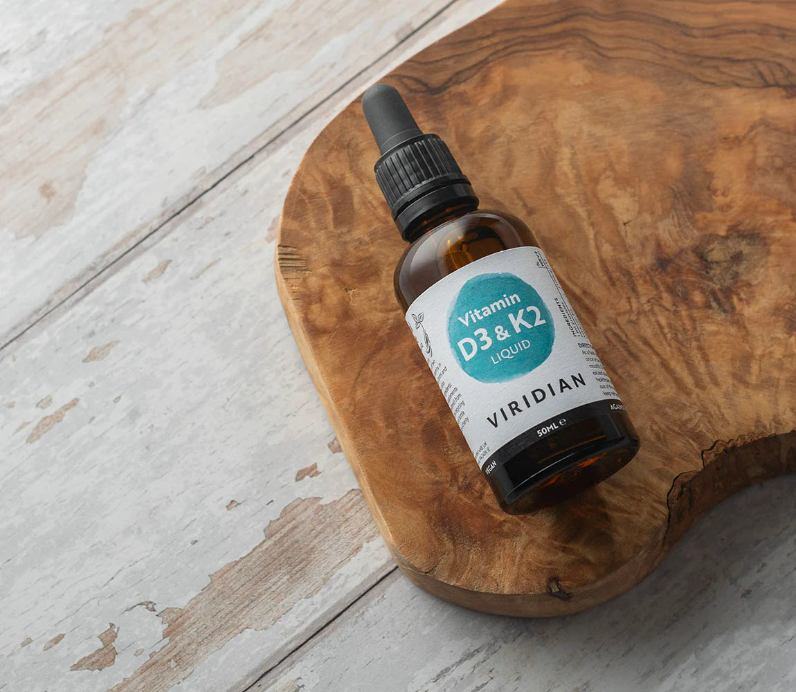 Viridian Vitamin D3 & K2 Liquid