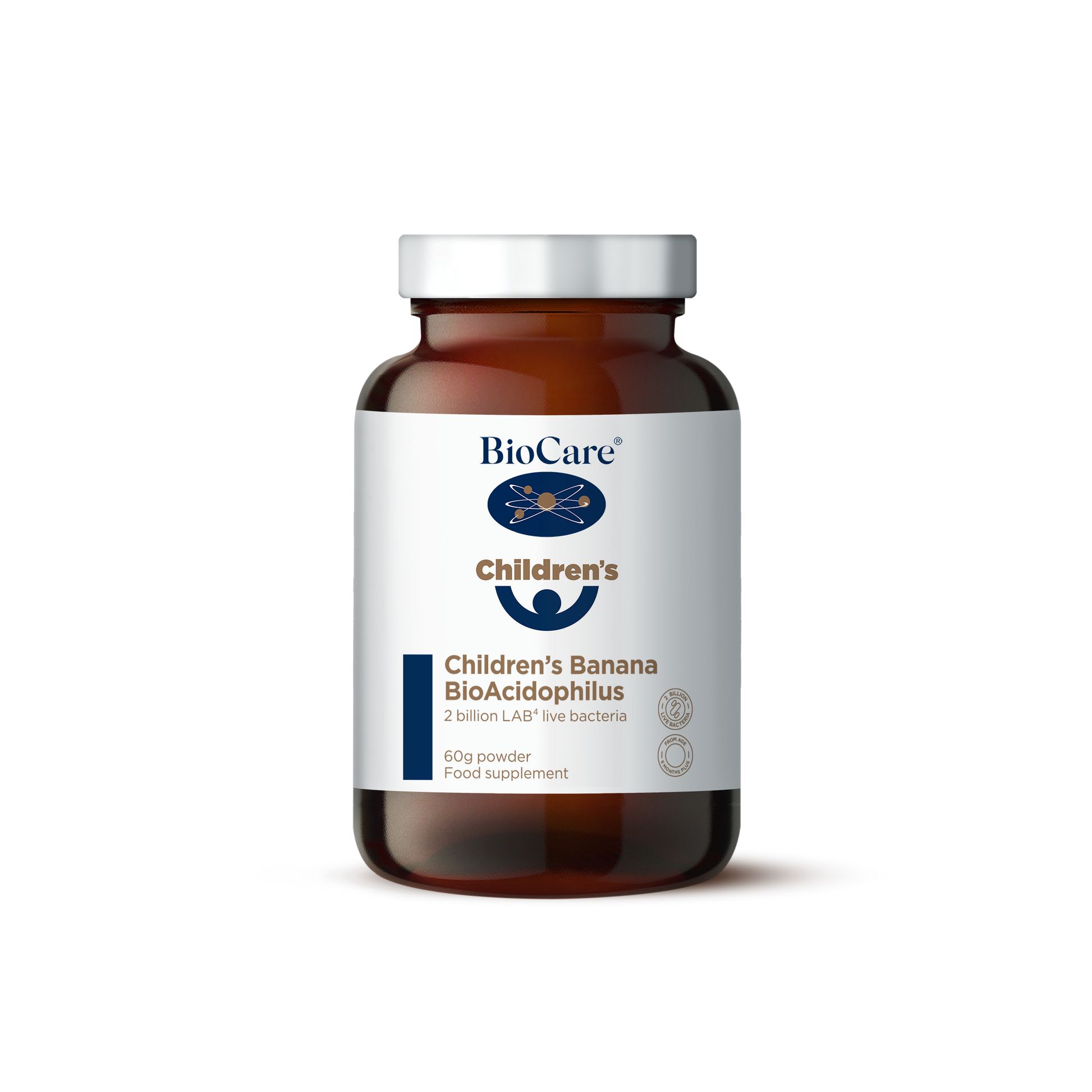 BioCare Children's Banana BioAcidophilus 60g Powder image 0