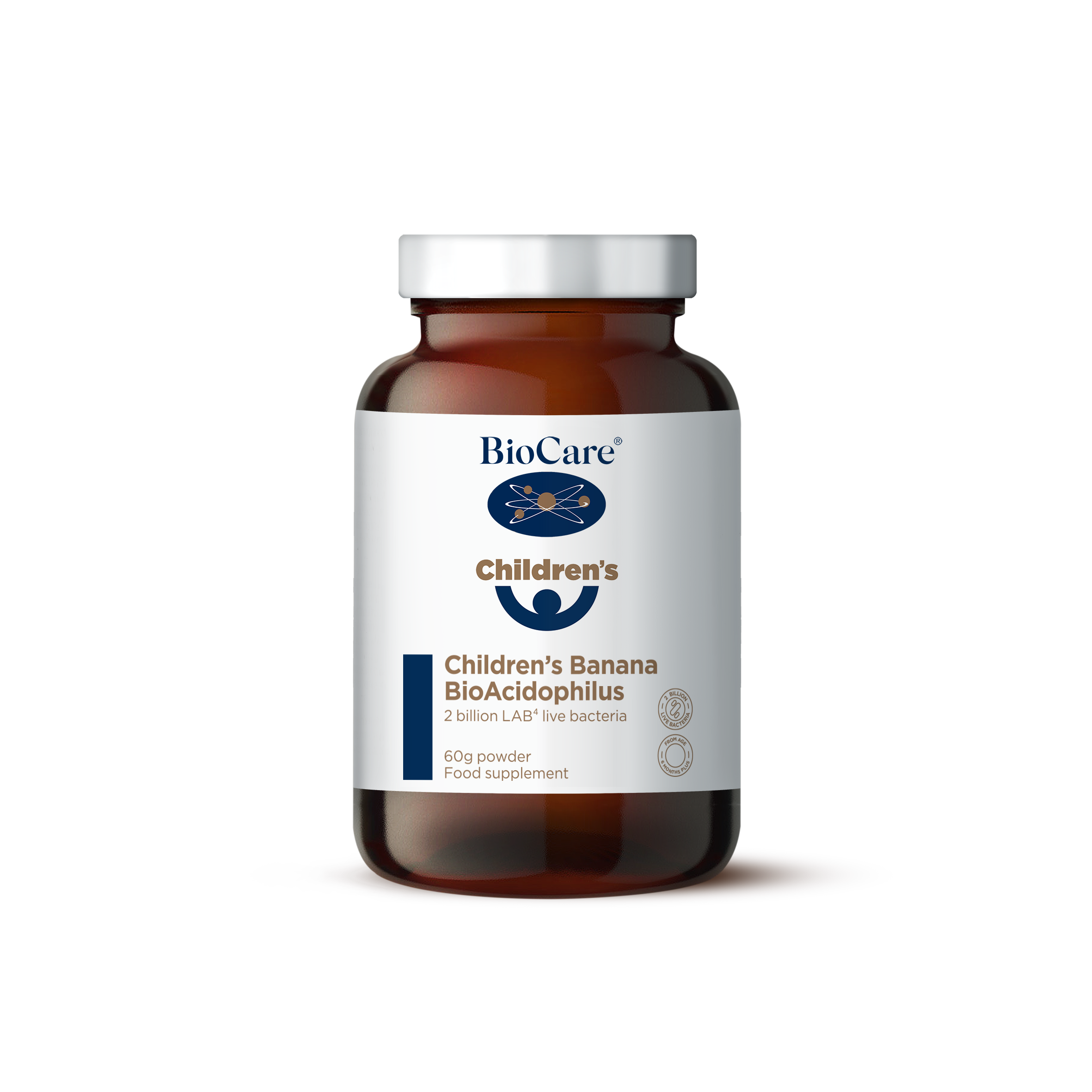 BioCare Children's Banana BioAcidophilus 60g Powder image 0