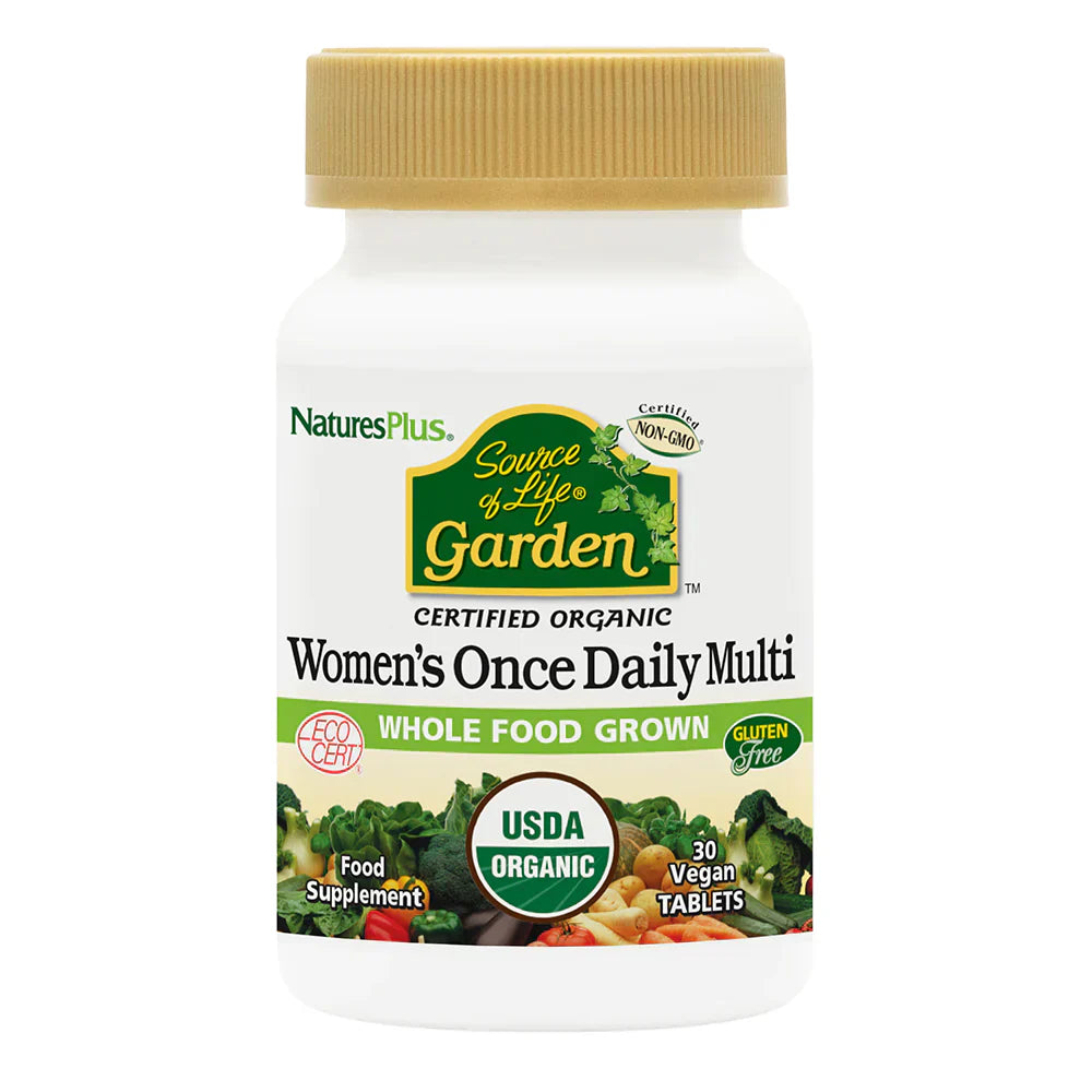 NaturesPlus Source of Life® Garden Women's Once Daily Multivitamin 30 Tablets image 0