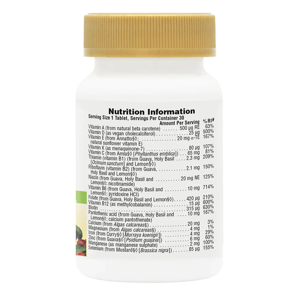 NaturesPlus Source of Life® Garden Women's Once Daily Multivitamin 30 Tablets image 1