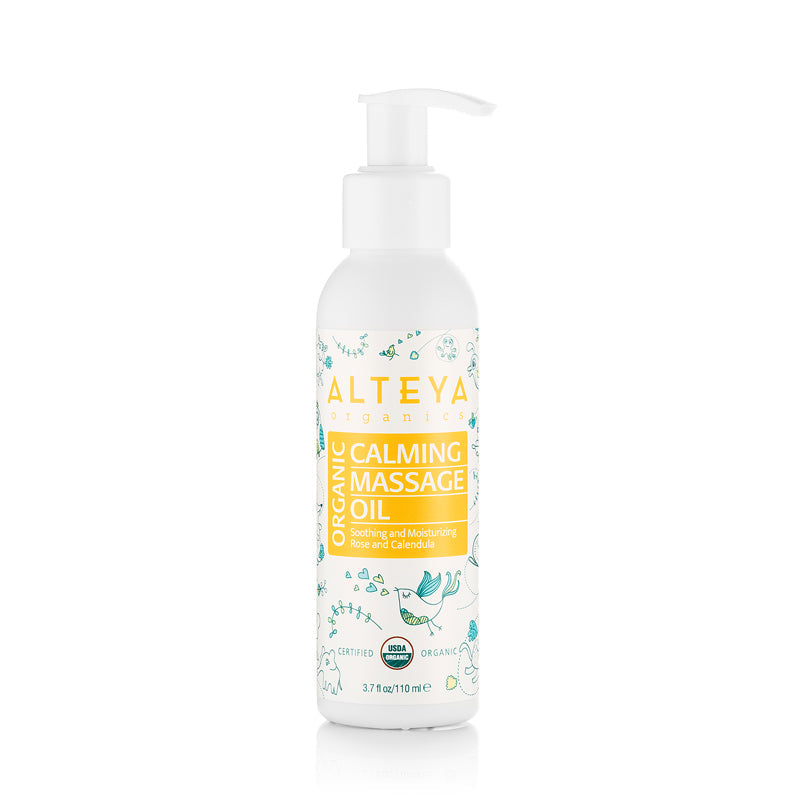 Alteya Organics Organic Calming Massage Oil 110ml