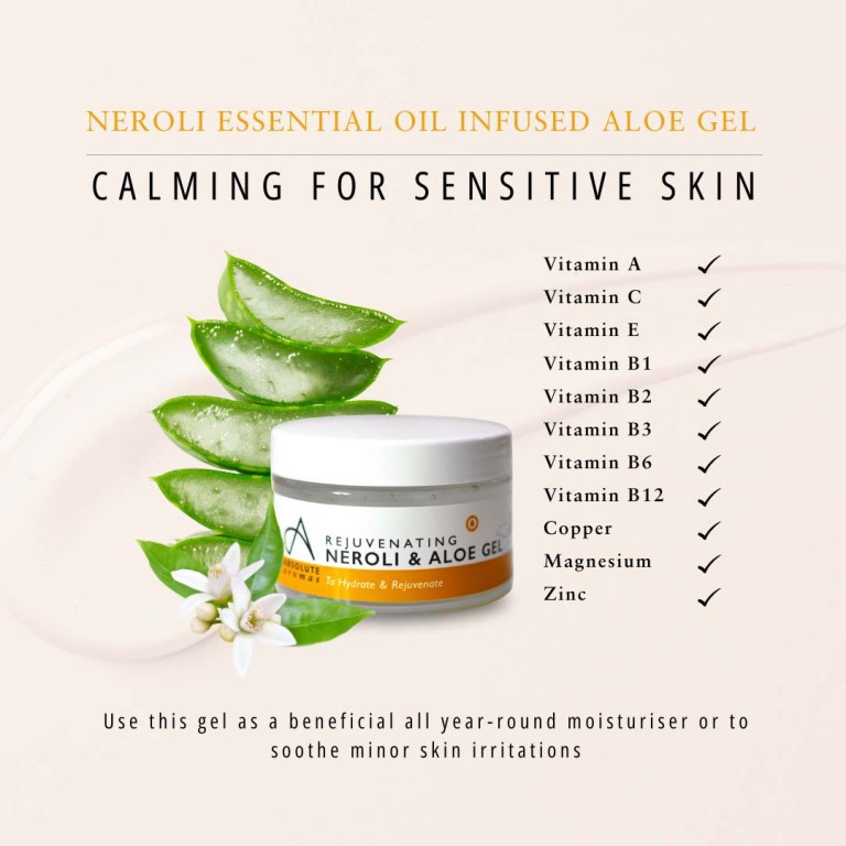Absolute Aromas Neroli & Aloe Gel