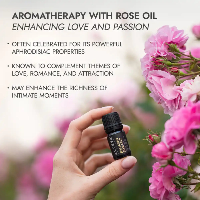Alteya Organics Bulgarian Rose Essential Oil - Rose Otto - 100% Pure