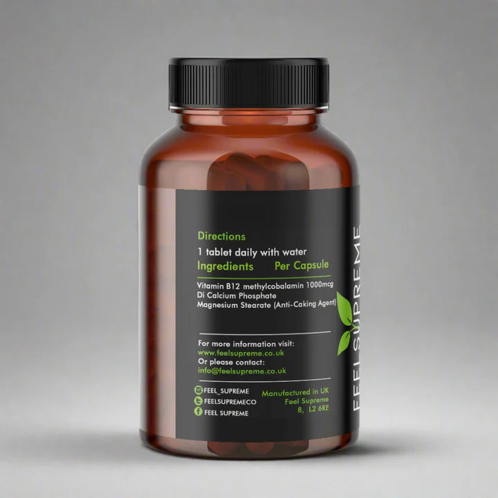 Feel Supreme Vitamin B12 | Methylcobalamin