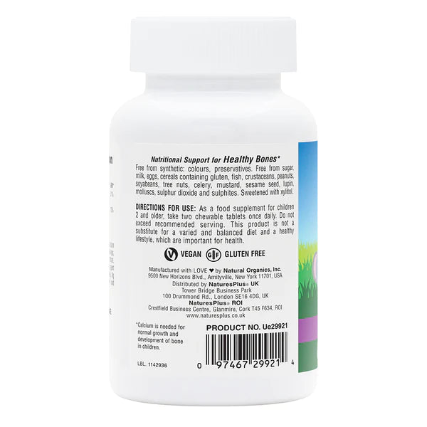 NaturesPlus Animal Parade® Sugar-Free Calcium Children's Chewables image 1