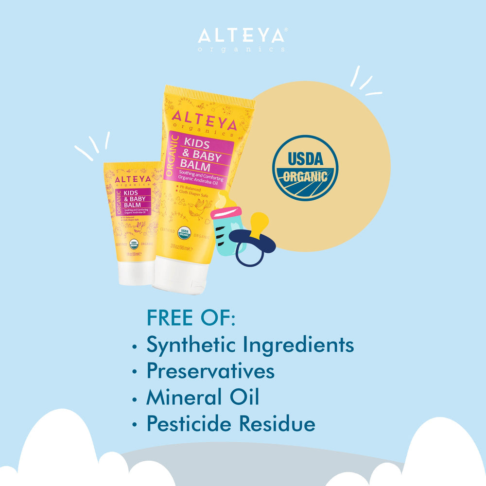 Alteya Organics Organic Kids & Baby Balm
