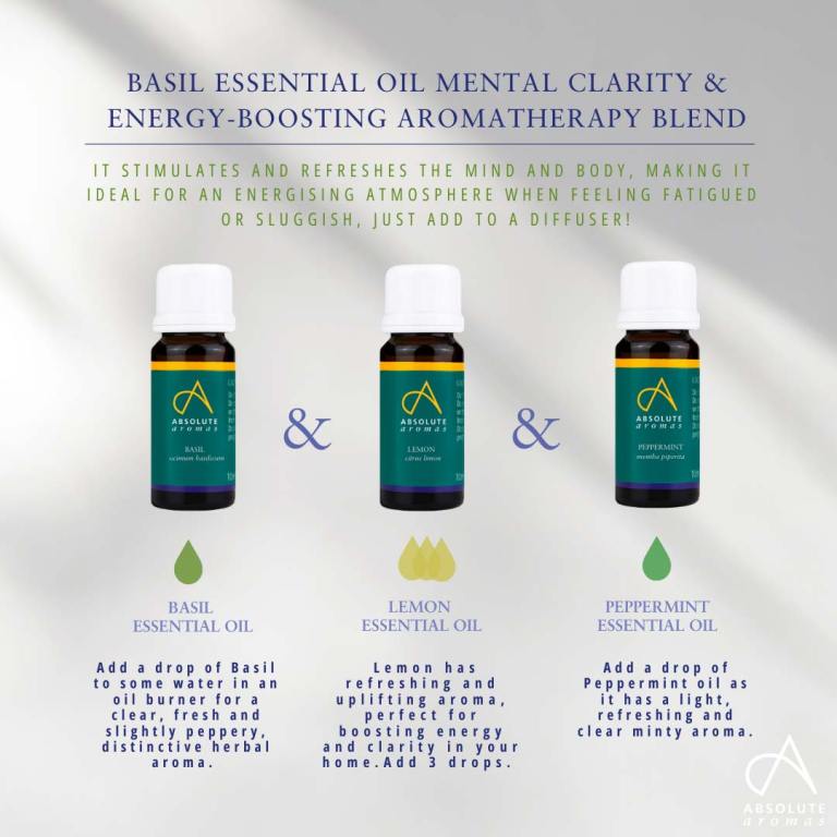 Absolute Aromas Basil, Linalol Type Essential Oil