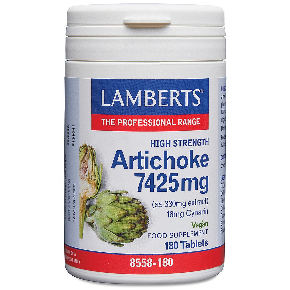 Lamberts Artichoke Extract 7425mg 180 Tablets image 0