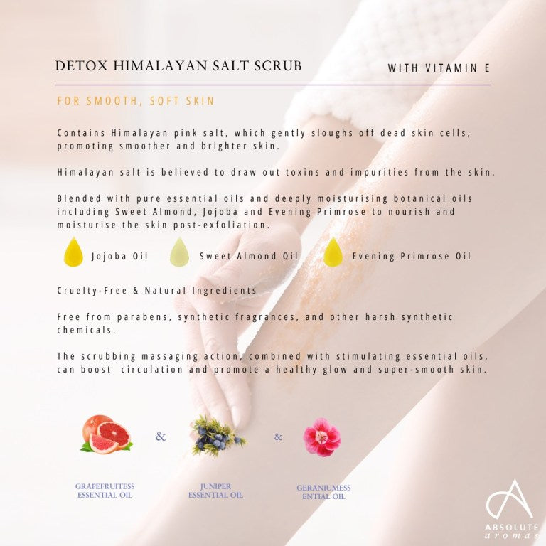 Absolute Aromas Detox Himalayan Salt Scrub