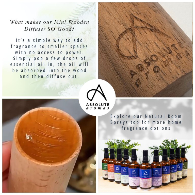 Absolute Aromas Wooden Mini Diffuser