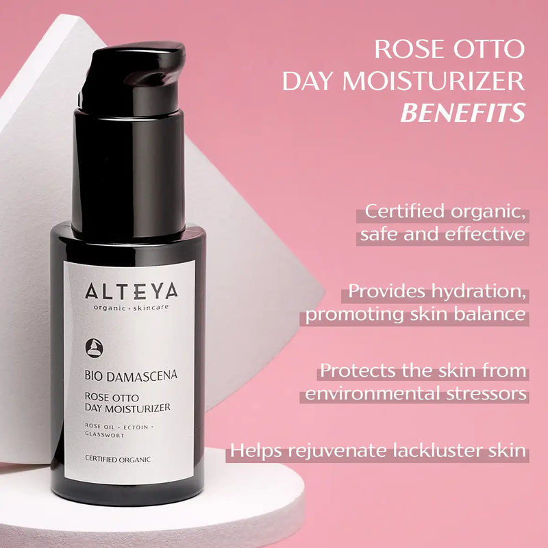 Alteya Organics Bio Damascena Organic Rose Otto Day Moisturizer